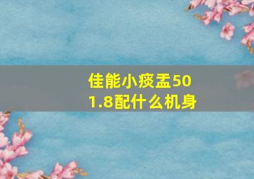 佳能小痰盂50 1.8配什么机身